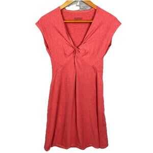 Patagonia Dress Womens S Red Seabrook Bandha Twist Front Gorpcore Casual Preppy